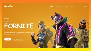 How To Build A Gaming Website Using HTML CSS AND JAVASCRIPT For Beginners Tutorial 2023