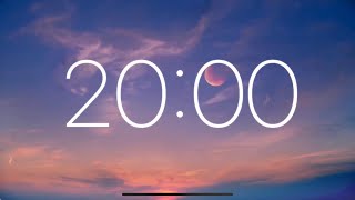 20 Minute Timer - Relaxing Sunset Music screenshot 1