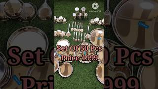 Amazon Stainless Steel Dinner Setshortsyoutubeshortsshortsfeedamazonstainlesssteeldinnerset