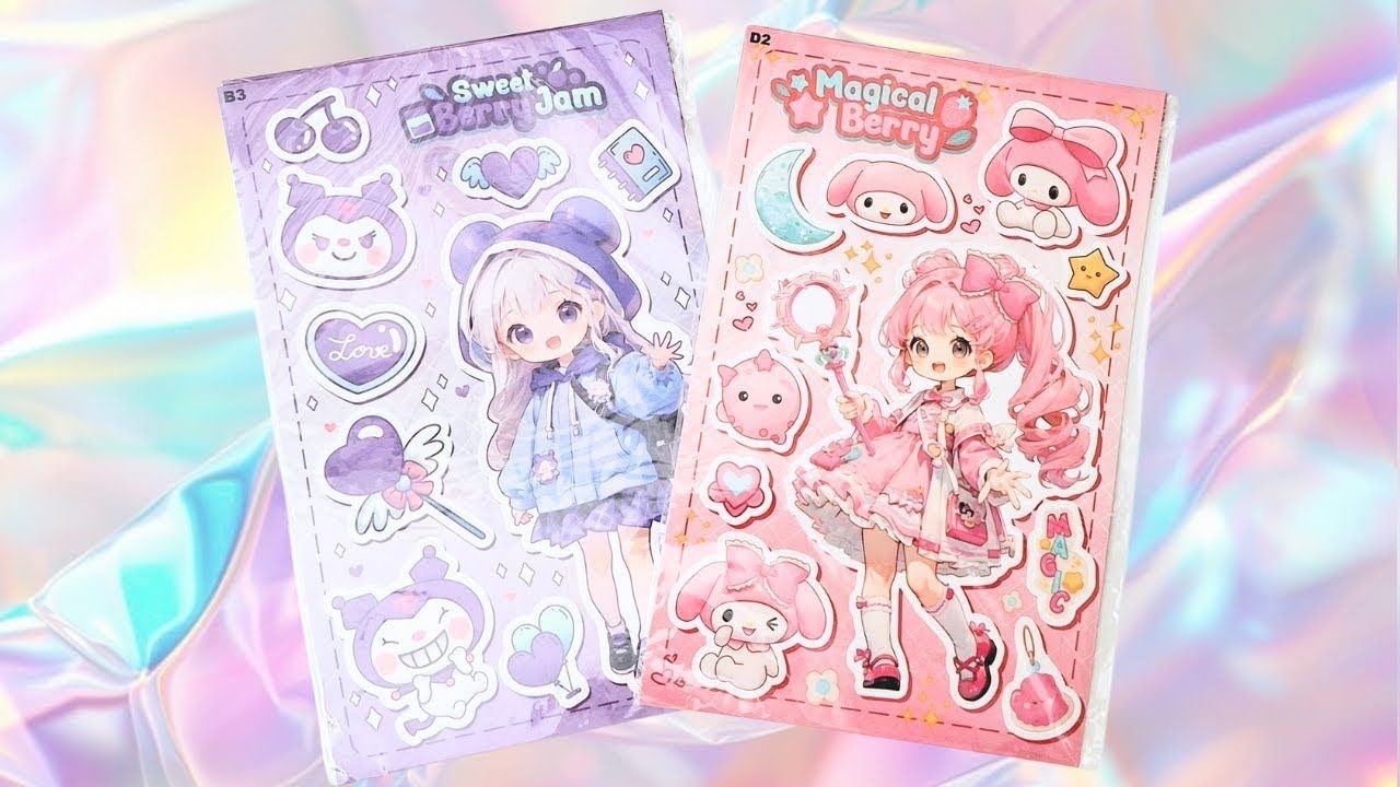 [ASMR] Satisfying Princess Sticker Book #asmr #disney  #princess  #diy #toys #sticker