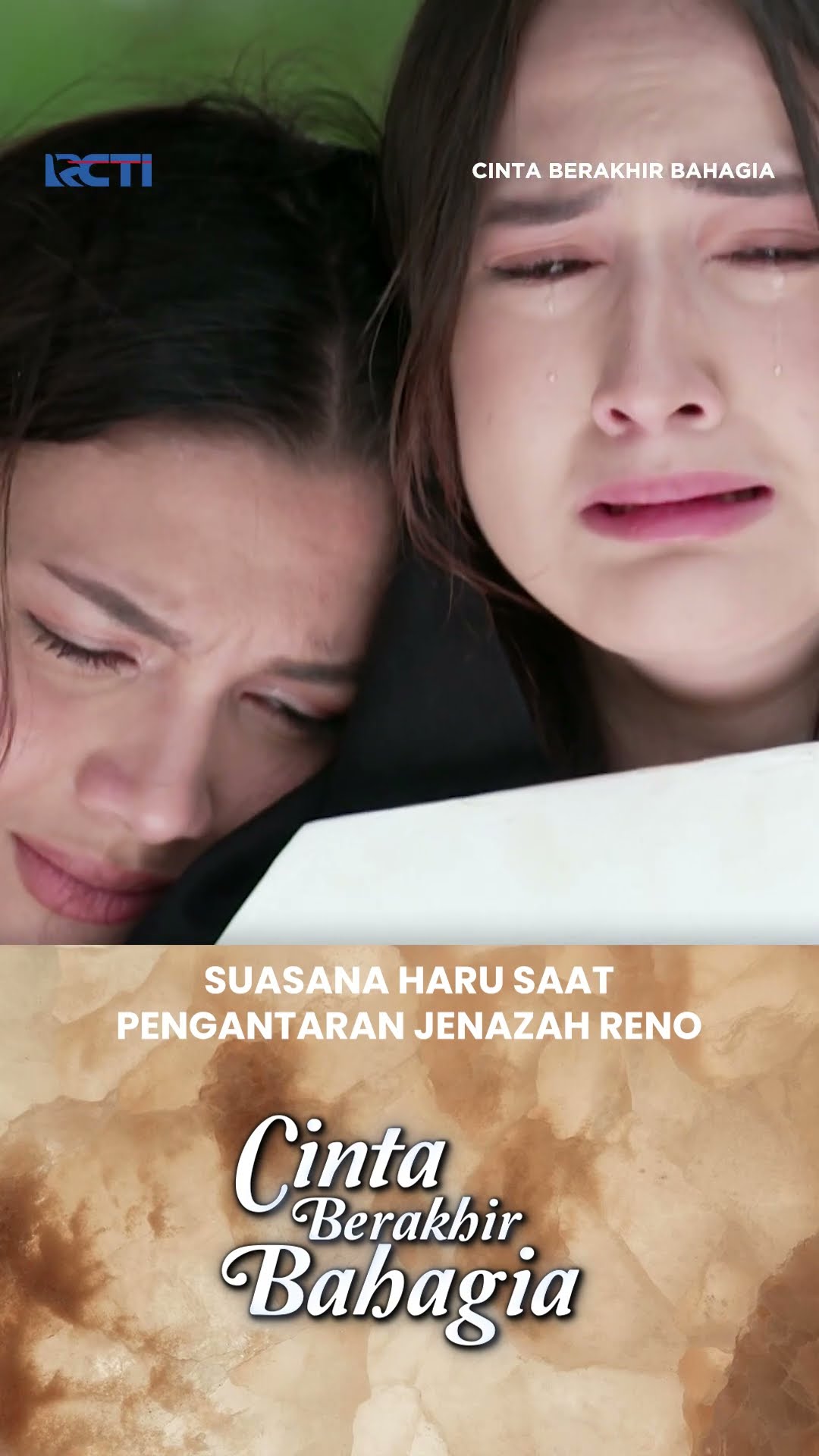 Suasana Haru Saat Pengantaran jenazah Reno #Rcti #Cintaberakhirbahagia #shorts