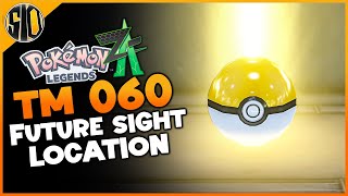 Pokemon Legends Z-A Future Sight Tm 060 Location