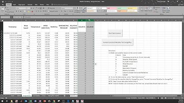 weather formatting for EnergyPlus