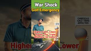 2026 Golf Season Hit by Middle East War! The 'Triple Whammy 🚨⛳️