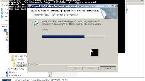 Deploying the App-V Client in Standalone Mode.wmv