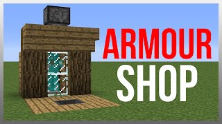 Minecraft 1.12: Redstone Tutorial - Armour Shop!
