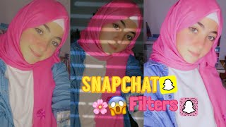 فلاتر snapchat جديدة?