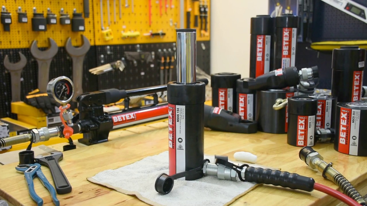 Kích thủy lực NSSS154 với bơm thủy lực dẫn động bằng điện BETEX EP18S