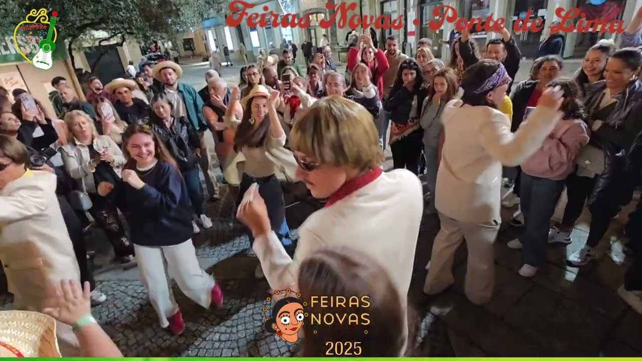 Feiras Novas 2025  🎉Os D.A.M.A 🕺Dançaram o Vira 🪗Noite das Concertinas 