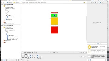 Auto layout tutorial in Xcode 8 part 3/3
