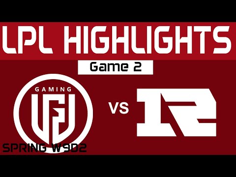 LGD vs RNG Highlights Game 2 LPL Spring Split 2024 LGD Gaming vs Royal Never Give Up by Onivia