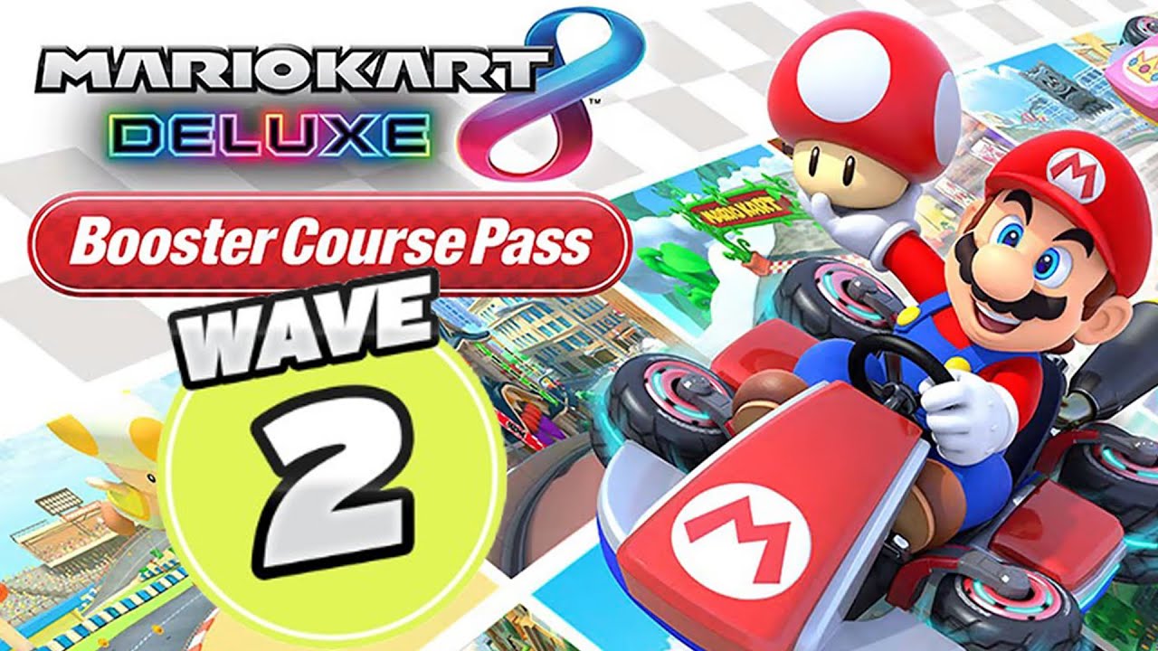 WAVE 2 ONLINE RACES WITH YOU! Mario Kart 8 Deluxe Booster Pass DLC!