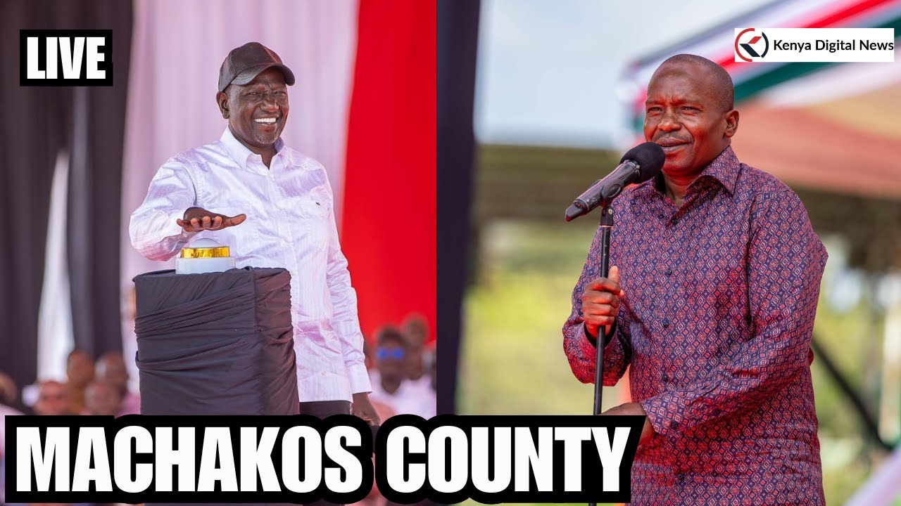 LIVE: President Ruto and DP Kindiki in Machakos for NYOTA Capital Disbursement