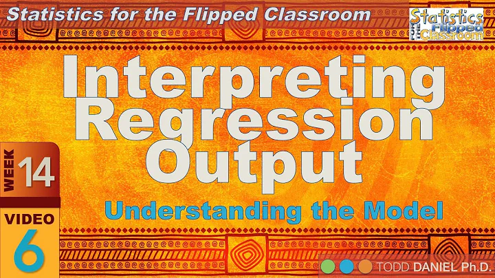Interpreting Linear Regression Output (14-6)