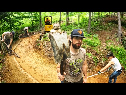 They Don't Teach This in School: Building A Trail With No Formal Experience | Skidmarks MTB Ep 2