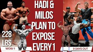 Hadi & Milos Plan to expose every1+Behrouz 9 days out+Breon growing into the show +Terrence for win