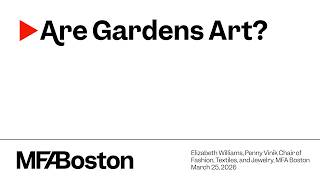 Are Gardens Art?