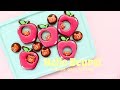 くまのステンドグラスクッキー 【 Hello Bears! stained glass cookies 】