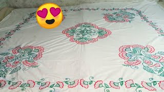 Bed Sheet Design Chadar Ka Phool
