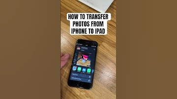 How to transfer photos and other files from iPhone to iPad and vice versa