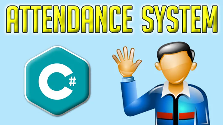 C# Attendance System Full project + SQL Server Database Full Source code