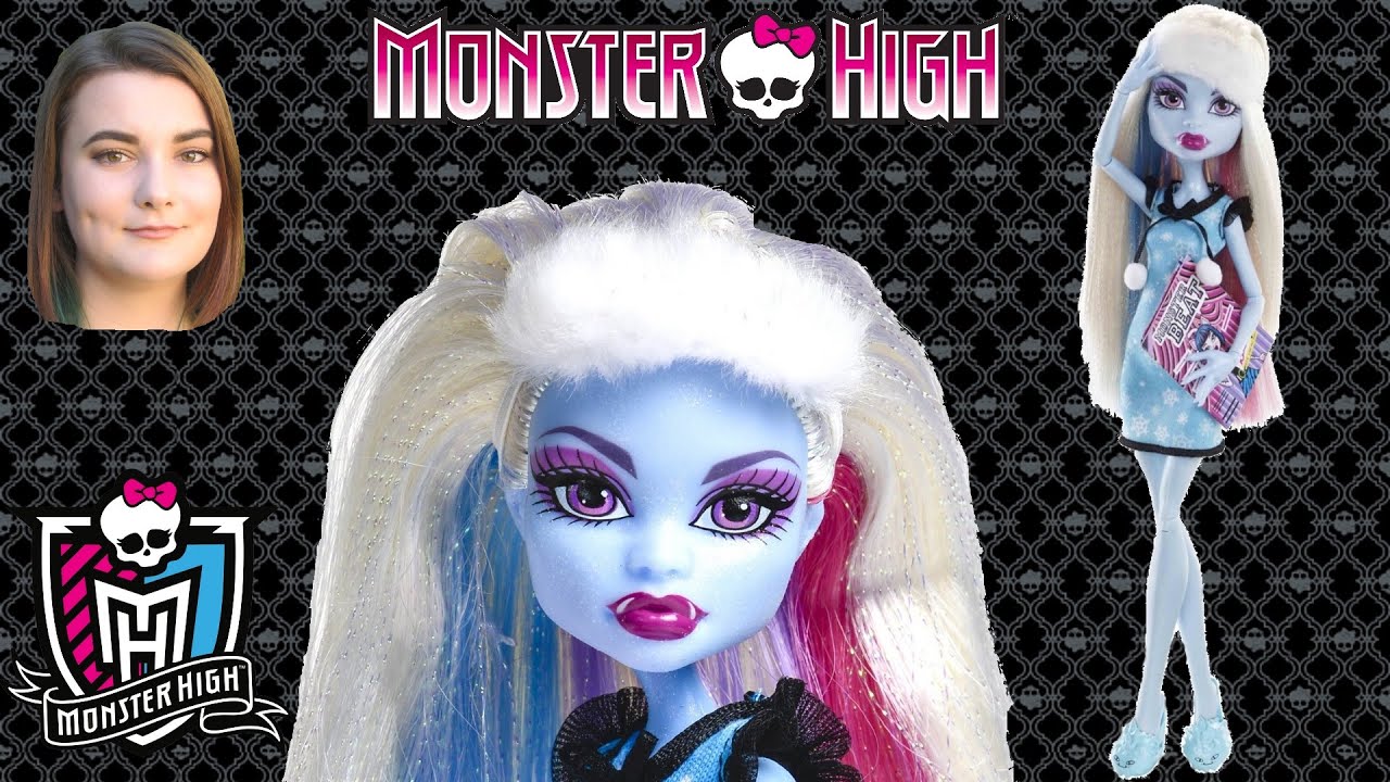 Abbey Bominable Doll from the Monster High Dead Tired Series! - YouTube