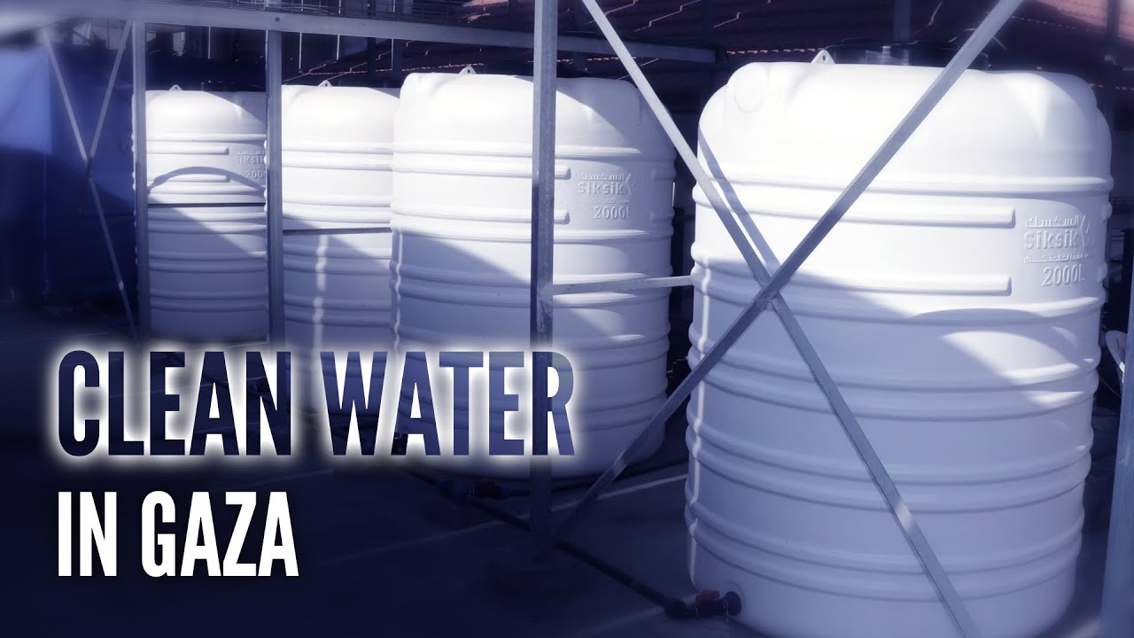 Clean, safe water for Gaza, with Anera