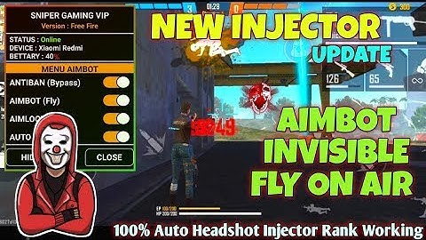 Free Fire Injector Vip 100% Antiban | Auto Headshot Free Fire Max + Free Fire Injector Fly Air NoBan