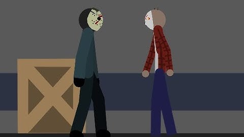 Jason VS. Jason Doggy (Friday the 13th Vs piggy) StickNodes Animation