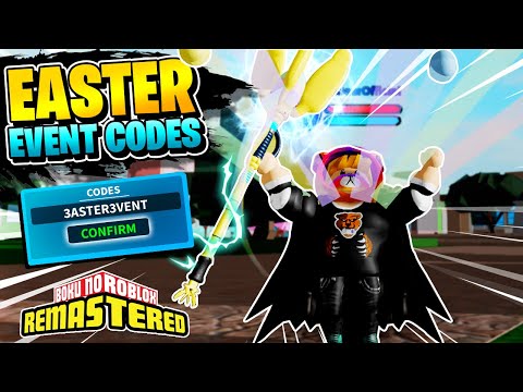 Boku No Roblox Remastered Easter Event 2020 Info Codes Free Robux Youtube - roblox robux easter event