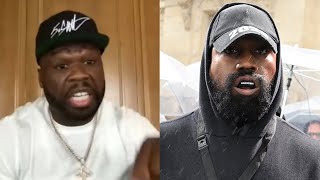 50 Cent Reacts To Kanye West Saying He Loves Hitler... &quot;You Need To Shut The F**k Up &amp; Leave&quot;