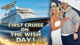 The BEST First Day On The DISNEY WISH | First Disney Cruise