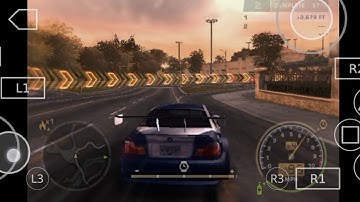 PS2 Need for speed most wanted (black edition) gameplay on Android.