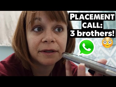 FOSTER PLACEMENT CALL - 3 boys coming! Lots of questions for the placement line!