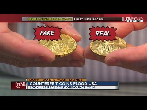 Counterfeit gold coins flood U.S.