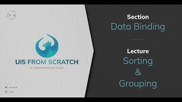 5.7 Sorting and Grouping in UI5 List