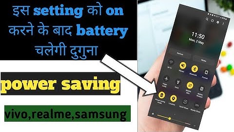 इस trick को अपनाकर battery save kare || power saving mode kaise on kare ||  Battery low problem ||