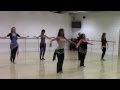 Belly dance class pop choreography