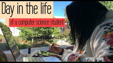 Day in the life of a College Student || Computer Science
