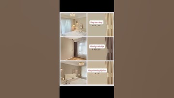 Gợi ý phối màu rèm cửa hợp với màu tường, giúp nhà thêm sang #shorts #thietkenoithat