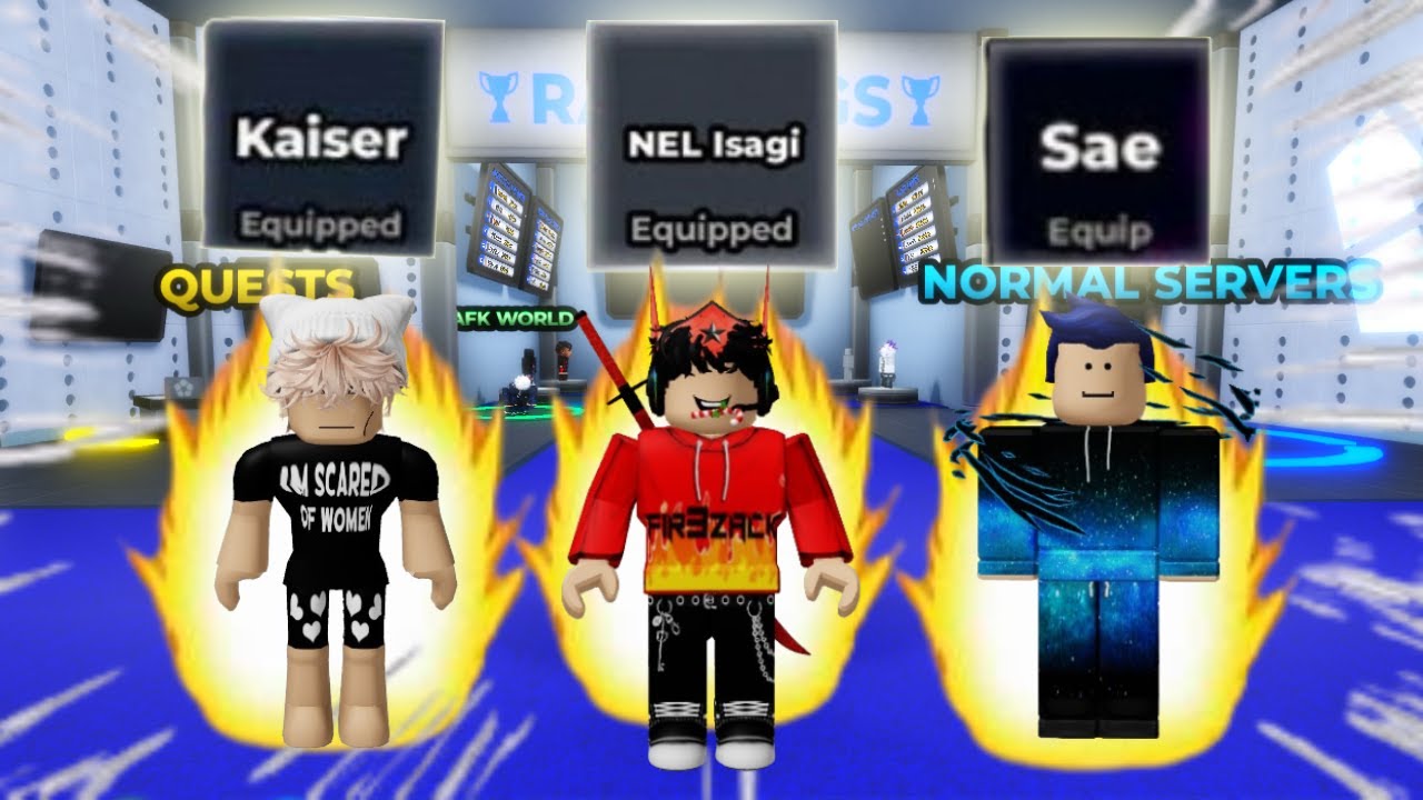 We Made The Best Trio With WORLD CLASSES In Blue Lock Rivals - YouTube
