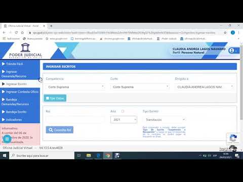 Oficina Judicial Virtual: ¿Cómo ingresar escritos a los tribunales del Poder Judicial?