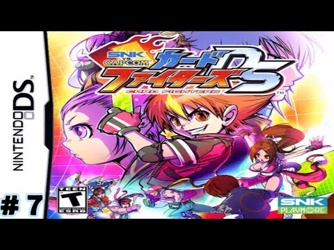 Walkthrough SNK VS CAPCOM - Card Fighters DS #7 #LIVE ( TOWER COMPLETE 100 % )
