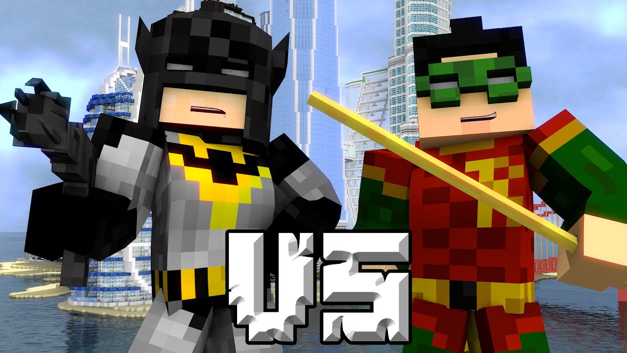 Minecraft Superhero Rumble Superhero Boxing Batman Vs Robin By Theatlanticcraft - avengers age of ultronupdate roblox