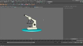 Microscope 3D Modeling | MAYA | 3D MODELING #maya #3dmodeling