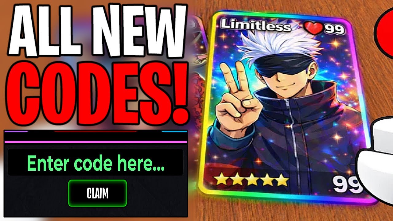 ✓ *NEW* ALL CODES IN ANIME CARD COLLECTION ROBLOX (WORKING CODES