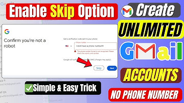 ✅Create Gmail Without Number 2025 | ( Simple & Fast Trick )
