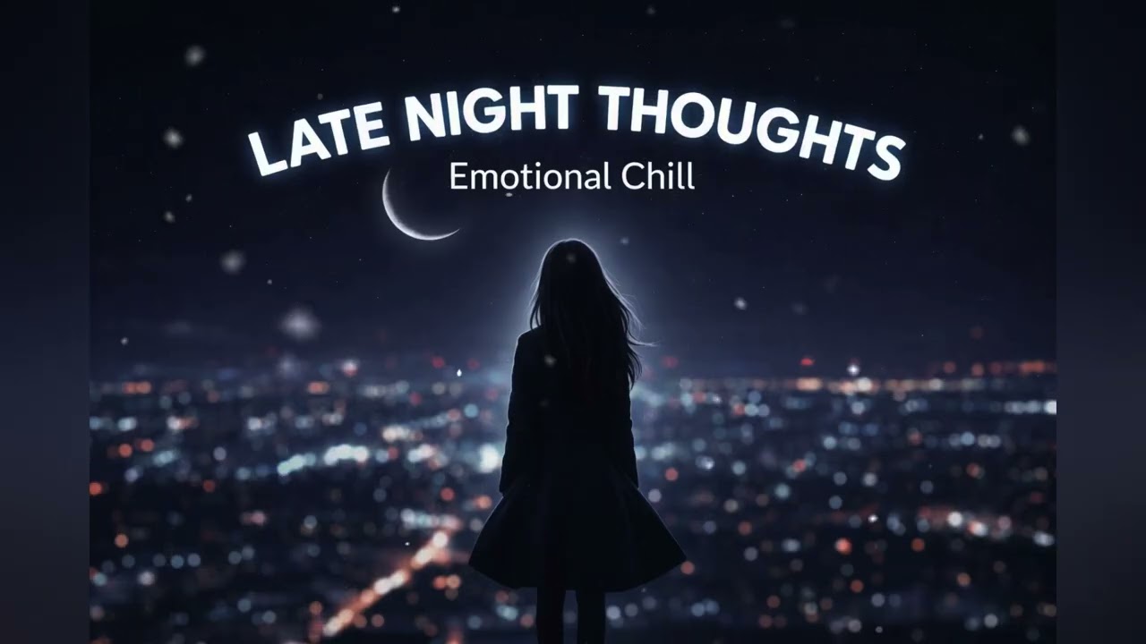 Late Night Thoughts 🌙 Emotional Chill Music | Night Vibes