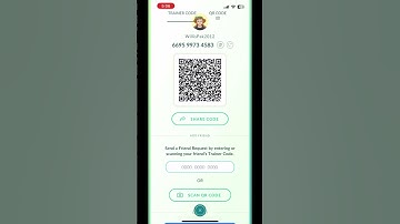 My Pokemon go trainer code
