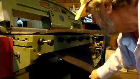 J-4504 RUBBER EVA SPLITTING MACHINE (SKIVING MACHINE), WORKING WIDTH 1780mm 10